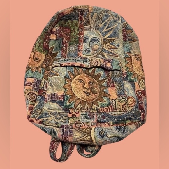 GYPSY WINGS Handbags - ✨🌟GYPSY WINGS! TAPESTRY CELESTIAL BACKPACK! RARE FIND! ☀️🌙 BOHO